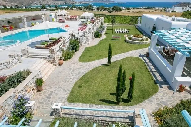Blue Mare Villas Paros Villa Asterias Superior 3-bedroom Villa With sea View-split Level