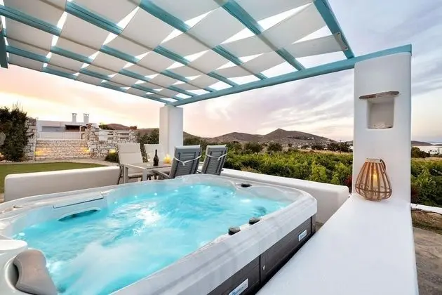 Blue Mare Villas Paros Villa Vrachos Superior 1-bedroom Villa With Sea View