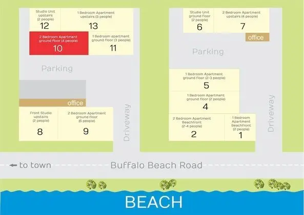 Blue Marlin Apartments - Oda