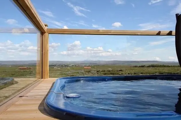 Blue View Cabin 1A with Hot Tub - Havuz