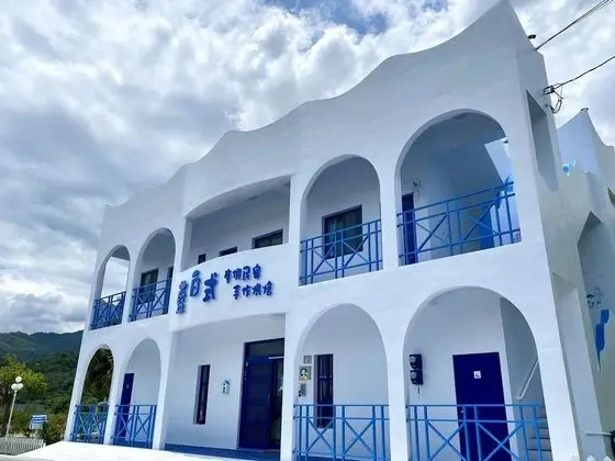 Blue and White Holiday B&B