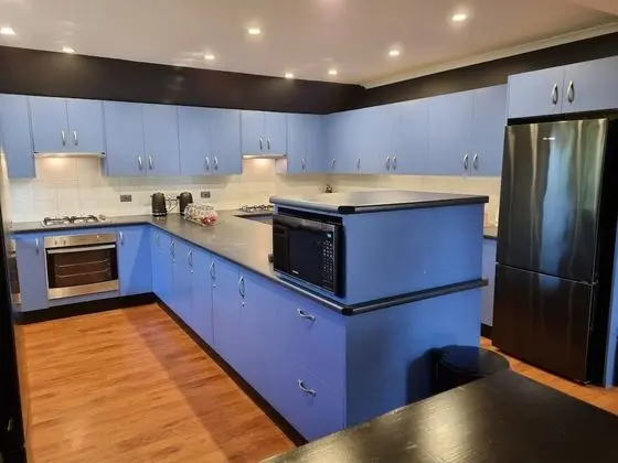 Blue Wren Lodge Waratah - Ortak Mutfak Alanı