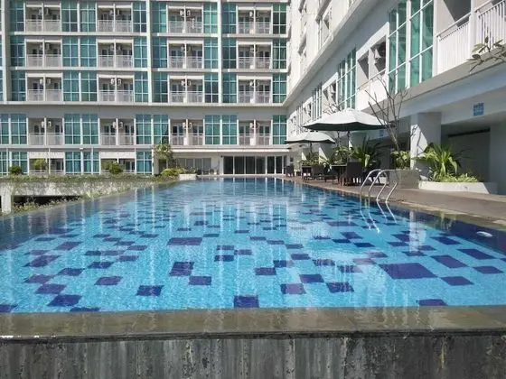 Bohemian Studio Room Taman Melati Jatinangor Apartment - Havuz