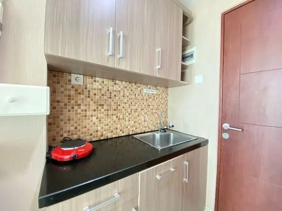 Bohemian Studio Room Taman Melati Jatinangor Apartment - Mutfak