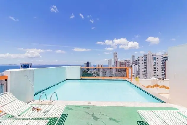 BR04 Quarto e Sala Edifício Summer Flat - Dış Mekan
