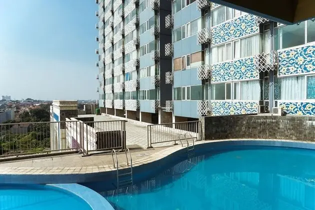Brand New with City View Studio Saladin Mansion Apartment