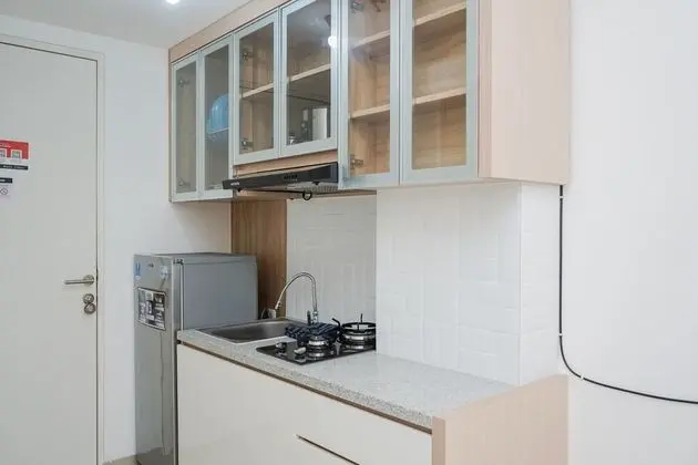 Brand New Minimalist Studio Apartment Aeropolis Residence - Mutfak
