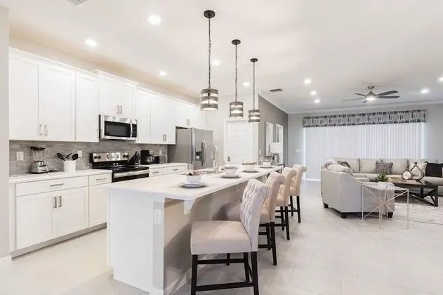 Brand new Modern and Interior Designed 4 bed Home With Private Pool - 484 - Mutfak