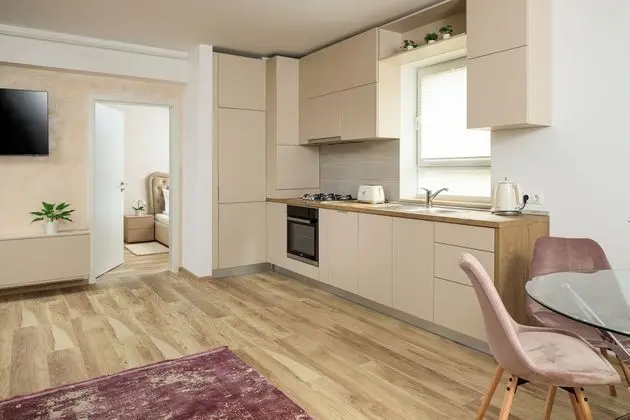 Brasov Holiday Apartments - Mutfak