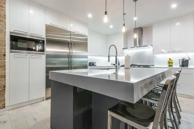 Breathtaking 6 BDR Luxury Condo Downtown Chicago - Mutfak
