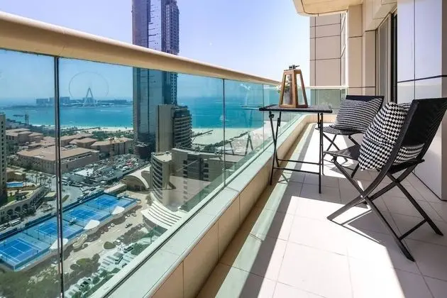 Breathtaking Beach Views in This 2BR in Marina!
