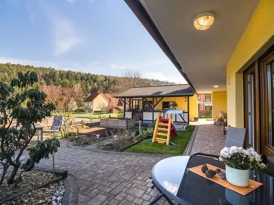 Bright Apartment in the Odenwald With Sunny Private Terrace