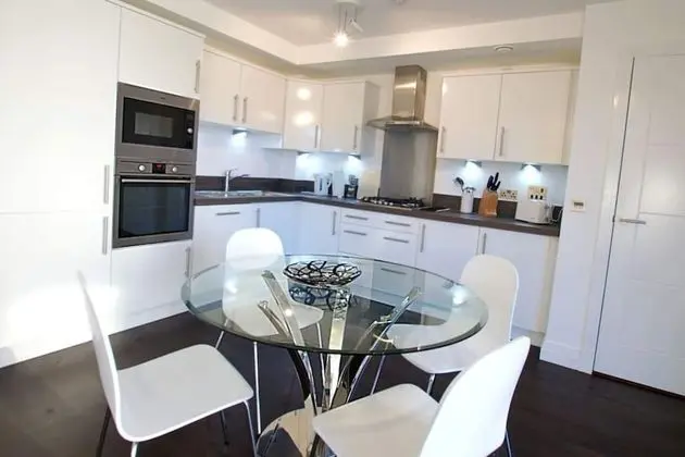 Bright City Centre Flat - Mutfak