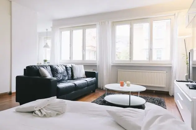 Bright furnished apartment with POCKET WIFI