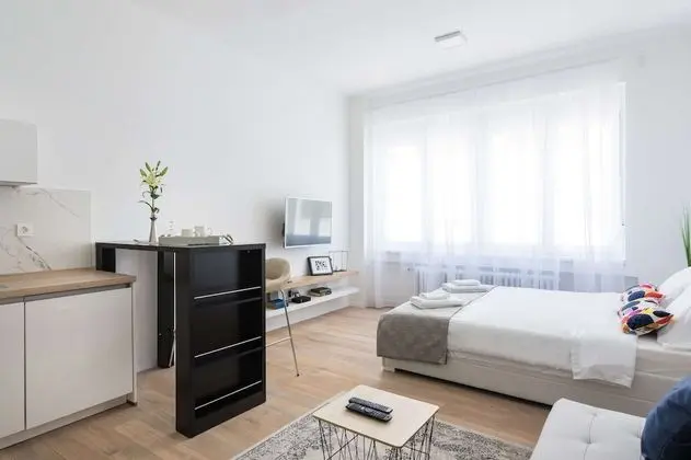 Bright and Modern Main Square Studio