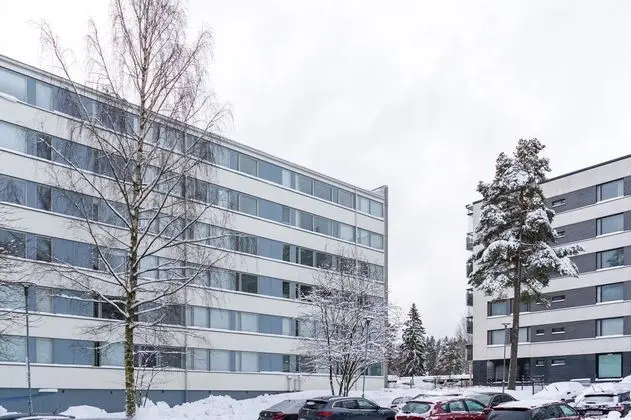 Bright studio apartment in Kaivoksela