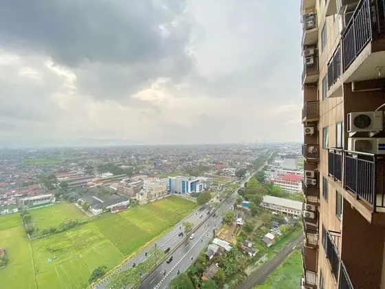 Bright Studio Room Apartment Tamansari Panoramic