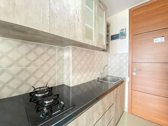 Bright Studio Room at Beverly Dago Apartment - Mutfak