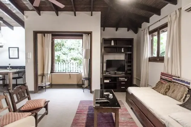 Bright Studio surrounded by trees