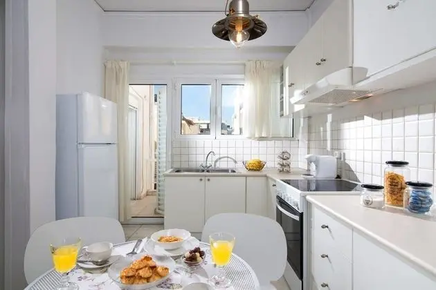 Bright stylish flat 10' walk to centre - Mutfak
