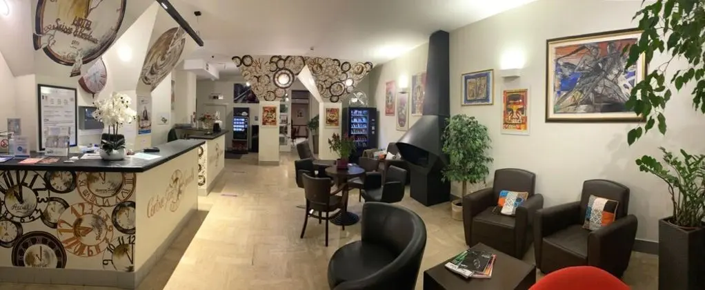 BRIT HOTEL CONFORT Suisse et Bordeaux - Lobi
