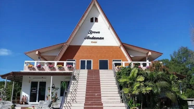 Brown andaman  krabi
