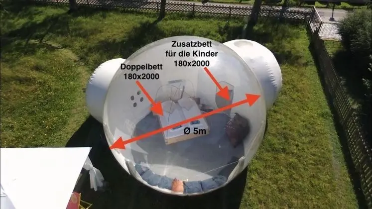 Bubble Tent Hotel - İç Mekan