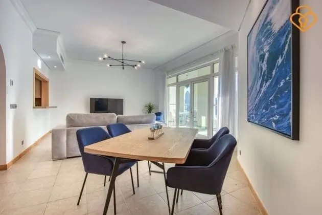 Building No.1 Shoreline Palm Jumeirah - Apartment 301 - Oda Düzeni