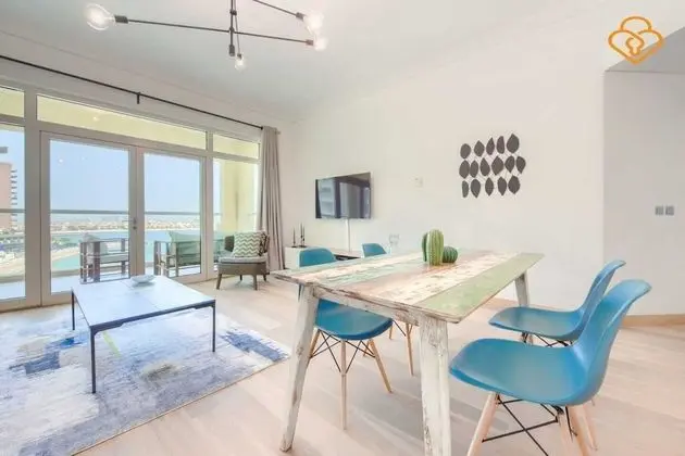 Building No. 2 Shoreline Palm Jumeirah - Apartment 405 - Oda Düzeni