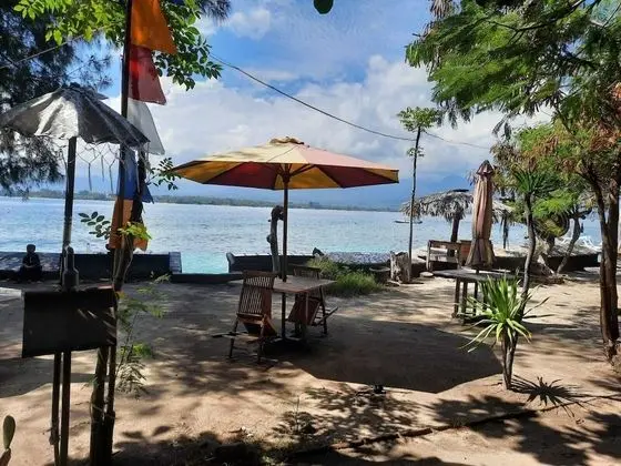 Villa Bulan Madu Gili Air - Plaj