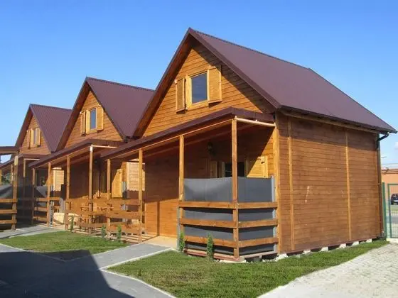 Bungalow With a Sunny Terrace Ideal for 6 People. Living Room, 2 Bedrooms - Öne Çıkan Resim
