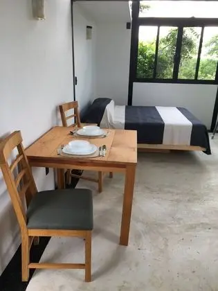 Bungalow Doble Con Vista Parcial al Mar, Cocina Completa
