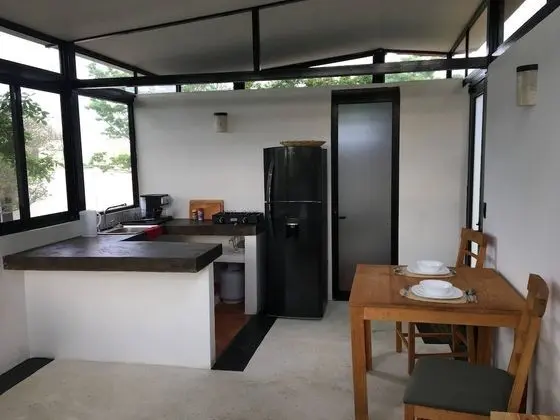 Bungalow Doble Con Vista Parcial al Mar, Cocina Completa - Yerinde Yemek