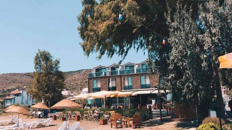 Burla Han Hotel - Açık Hava Yemek