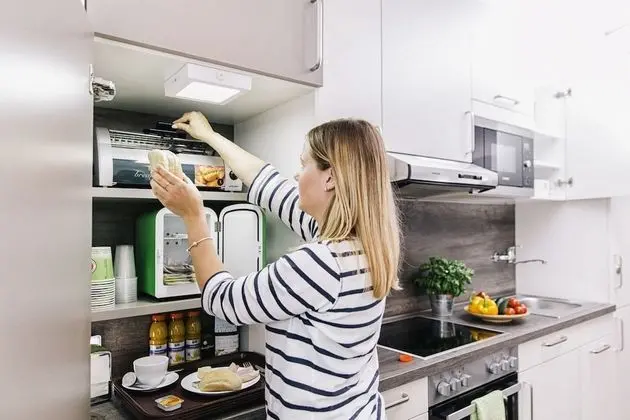 Business Homes - Das Apartment Hotel - Mutfak