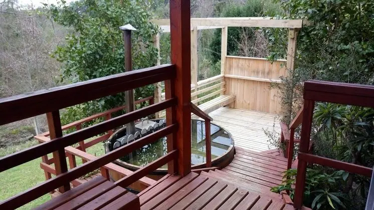 Cabana Oregon con hot tub Exclusivo Cerca de Termas y Lago