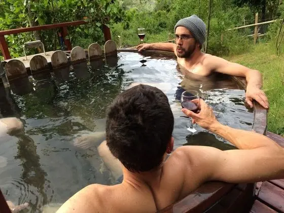 Cabana Pudomo en Conaripe con Hot-tub Exclusivo