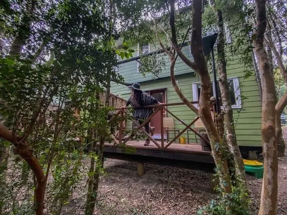 Cabañas Ensenada Bosque Nativo - Dış Mekan