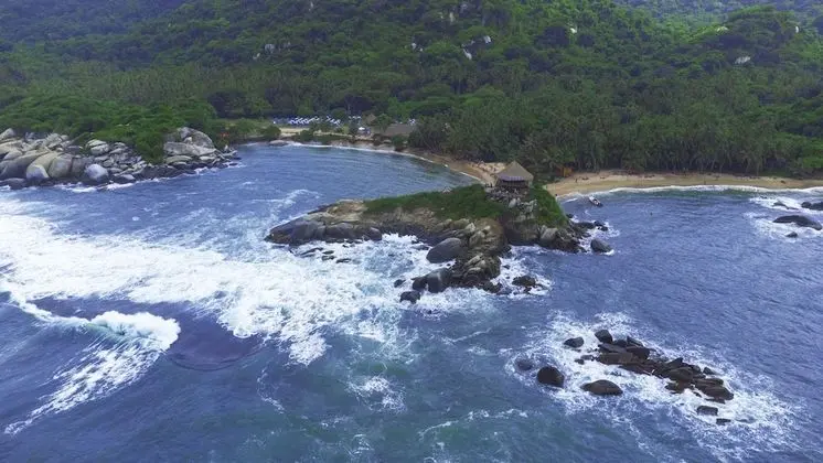 Cabañas Tequendama Playa Arrecifes Parque Tayrona - Plaj