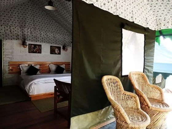 Camp Dharamshala - Luxury with peace - Oda Düzeni