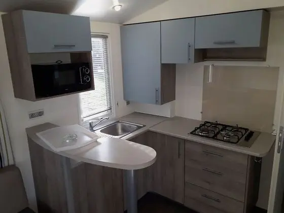 Camping La Croix Badeau - Mobilehomes - Mutfak