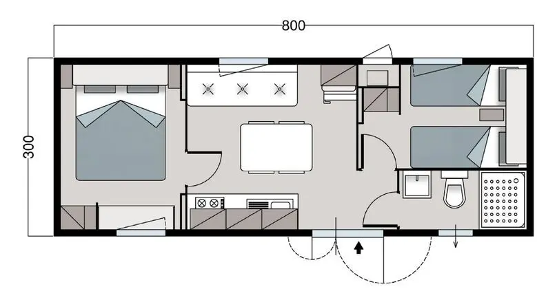 Camping Le Cernie - Dış Mekan