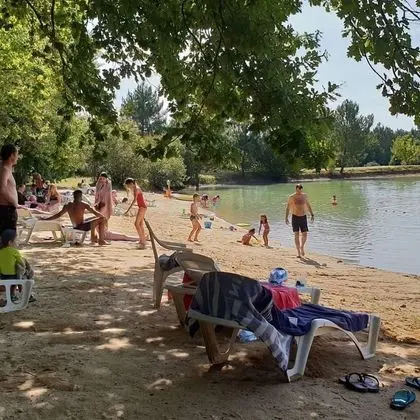Camping Le Chene Du Lac - Plaj