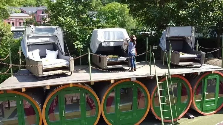 Campingplatz am Treidlerweg - Dış Mekan
