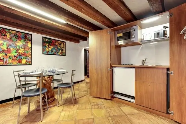 Canal View Suite in Rialto by Wonderful Italy - Mutfak