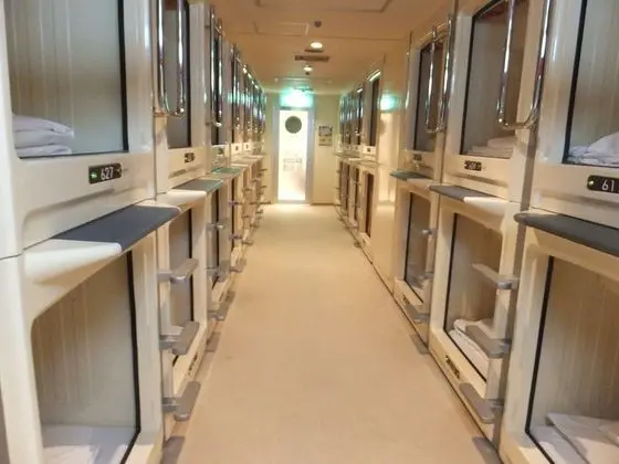 Capsule Hotel Wellbe Sakae - Caters to Men - Öne Çıkan Resim