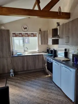 Captivatingly Stunning 2-bed Chalet in Bridlington - Mutfak
