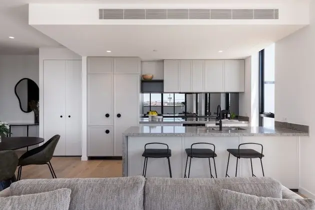 Caroline Serviced Apartments Richmond - Mutfak