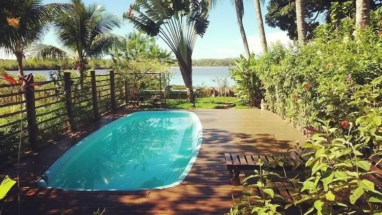 Casa 4 Coqueiros com Piscina e 4 Suítes - Dış Mekan