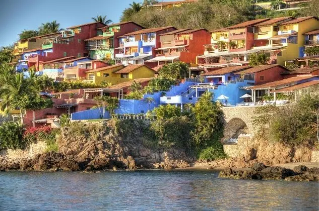Casa Azul & Casa Carioca in Careyes - Dış Mekan